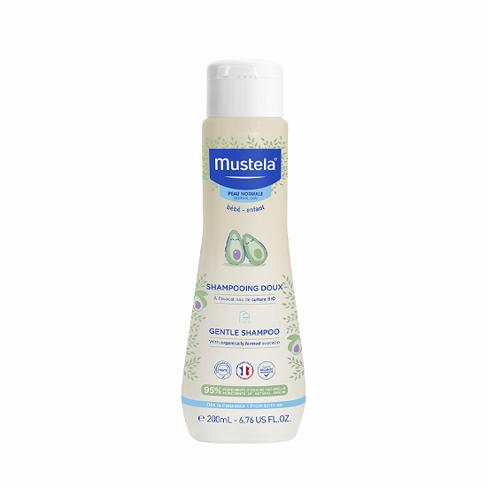 Sampon delicat pentru copii, 200 ml, Mustela