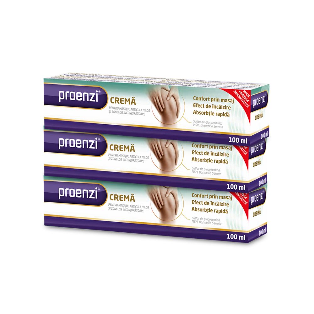 Pachet Crema Proenzi, 3 x 100 ml, Walmark