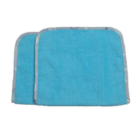 Set 2 prosoape din bumbac, 30 x 50 cm, Bleu, Kreis