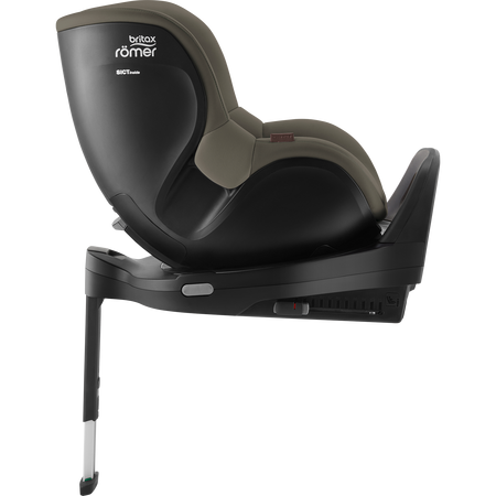 Scaun auto rotativ pentru copii cu baza isofix inclusa Dualfix 5Z, 61-105 cm, Urban Olive Lux, Britax 676751