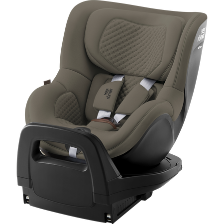 Scaun auto rotativ pentru copii cu baza isofix inclusa Dualfix 5Z, 61-105 cm, Urban Olive Lux, Britax 676745