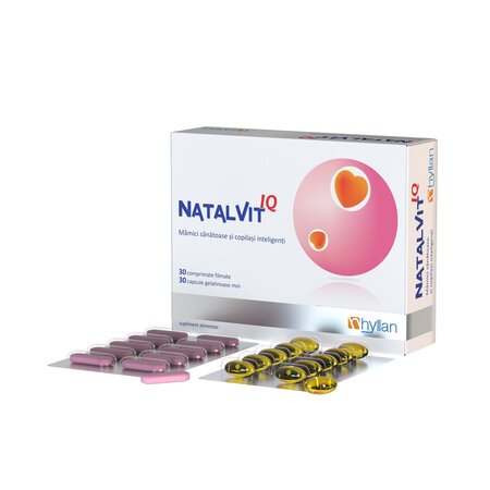 Natalvit IQ, 60 capsule, Hyllan