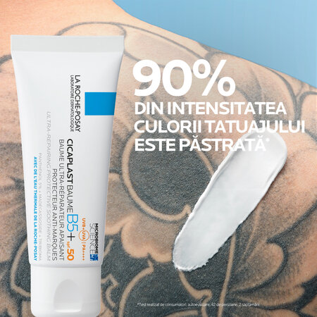 Balsam ultra-reparator calmant SPF50 Cicaplast Baume B5+, 40 ml, La Roche Posay 676904