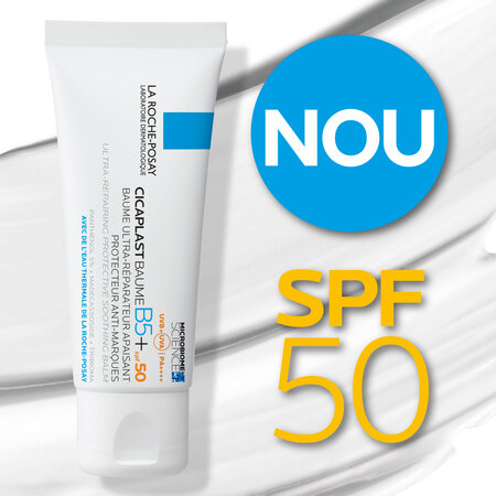 Balsam ultra-reparator calmant SPF50 Cicaplast Baume B5+, 40 ml, La Roche Posay 676902