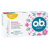 Tampoane Original Normal, 16 bucati, O.B.