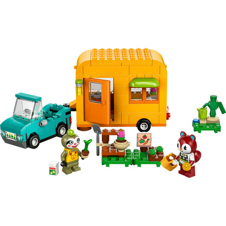 Caravana si magazinul lui Leif Animal Crossing, 77054, 7 ani+, 263 piese, Lego 677059