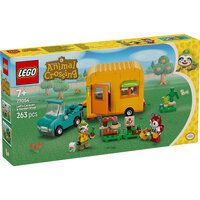Caravana si magazinul lui Leif Animal Crossing, 77054, 7 ani+, 263 piese, Lego