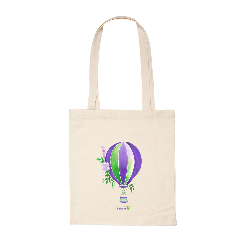 Sacosa din bumbac design Dream, Bebe Tei