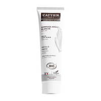 Exfoliant cu argila alba pentru toate tipurile de ten,, 100 ml, Cattier