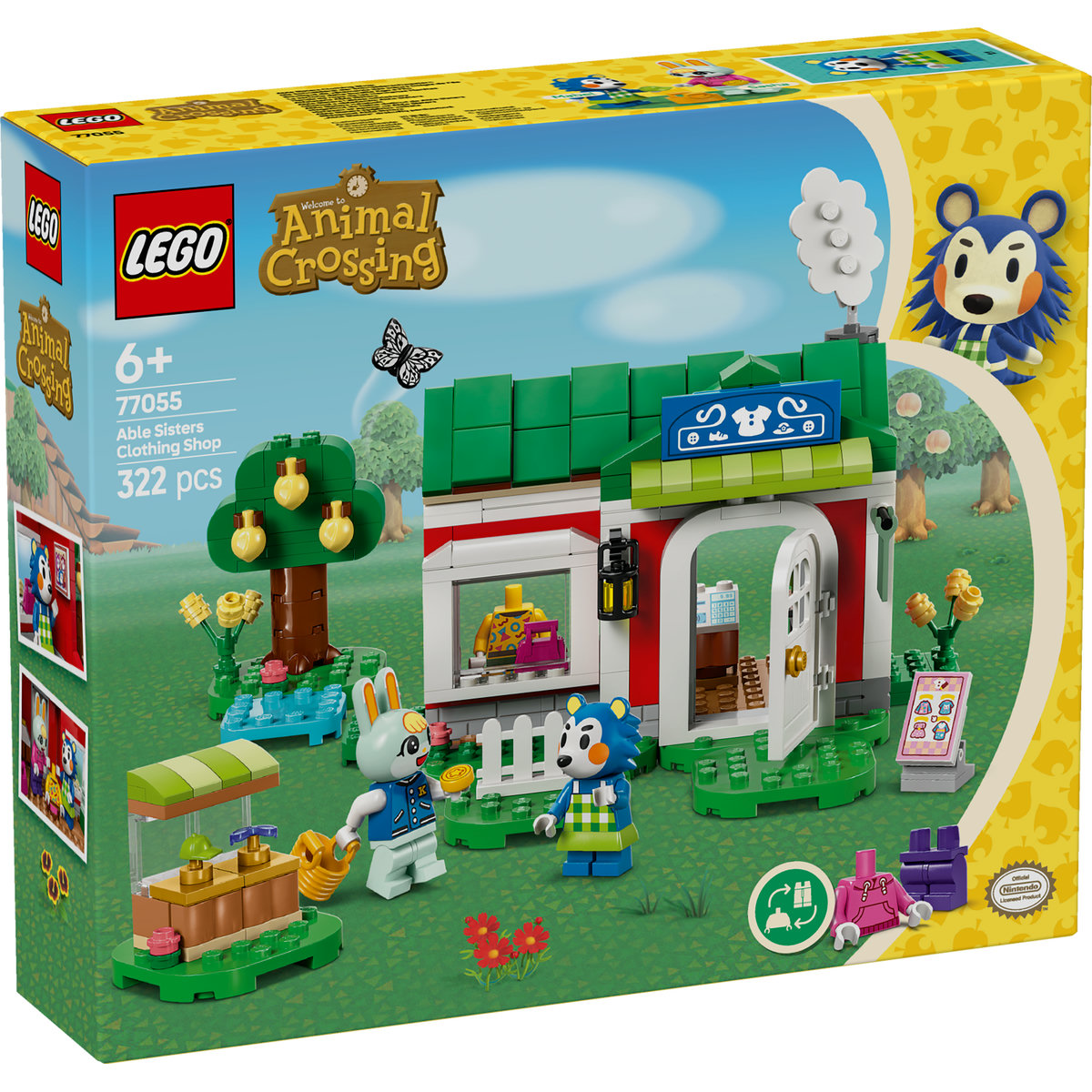 Magazinul de haine detinut de Able Sisters Animal Crossing, 77055, + 6 ani, Lego