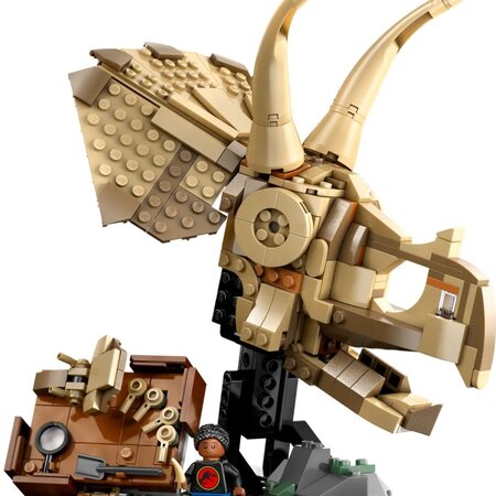 Fosile de dinozaur, craniu de Triceratops Jurassic World, +9 ani, 76969, Lego 677174