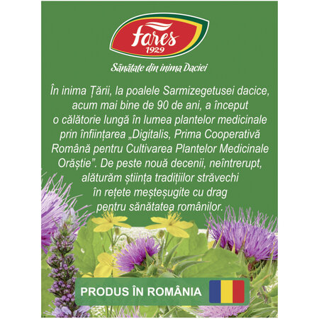 Ceai Hepatocol D43, 20 plicuri, Fares 677128