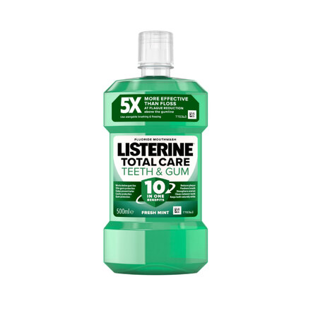 Apa de gura Total Care Gum Protect Freshmint, 500 ml, Listerine