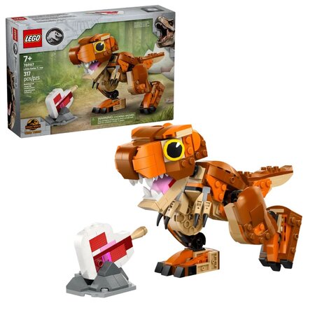 Little Eatie T Rex Jurassic World, +7 ani,76967, Lego 677156