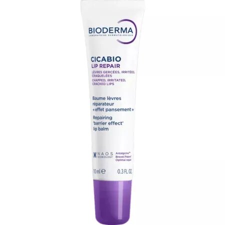 Balsam de buze reparator Cicabio, 10 ml, Bioderma 677183