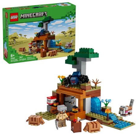Expeditia de minerit cu Tatu Minecraft, 8 ani+, 21269, Lego 677212