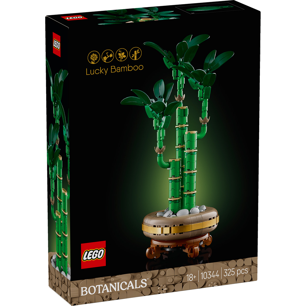 Bambus norocos Botanical Collection, 10344, + 18 ani, Lego