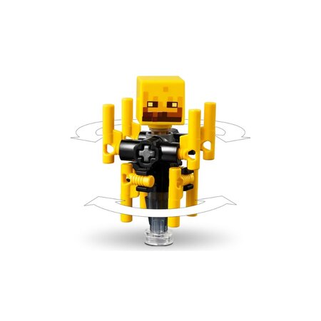 Batalie deasupra lavei in Nether Minecraft, 6 ani+, 21266, Lego 677231