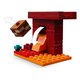 Batalie deasupra lavei in Nether Minecraft, 6 ani+, 21266, Lego 677230