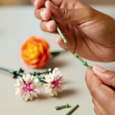 Buchet de flori Botanical Collection, 10342, Roz, + 18 ani, Lego 677264
