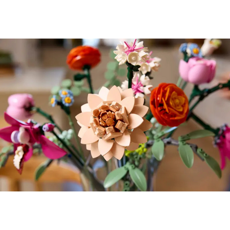 Buchet de flori Botanical Collection, 10342, Roz, + 18 ani, Lego 677290