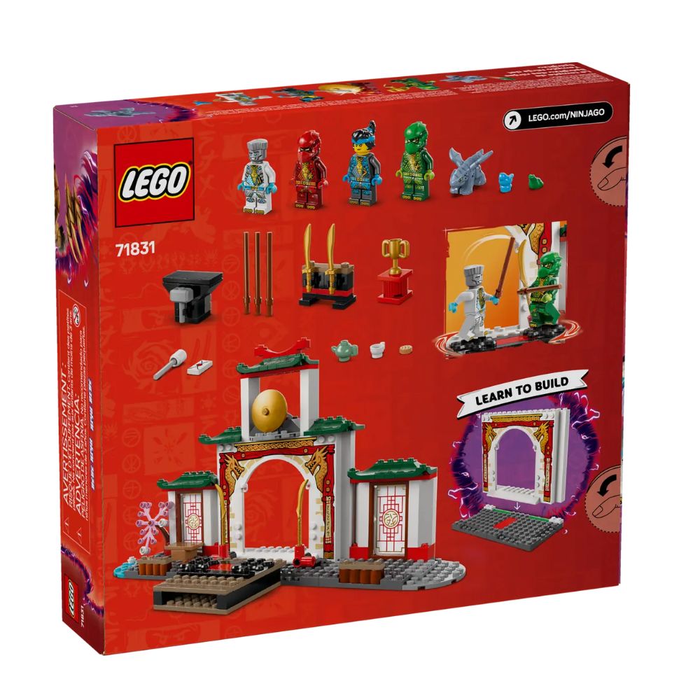 Templul Spinjitzu al luptatorilor ninja Ninjago, 4 ani+, 71831, Lego