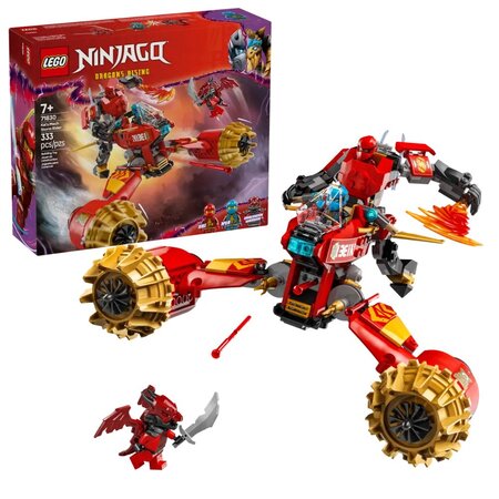 Vehiculul-robot zburator al lui Kai Ninjago, 7 ani+, 71830, Lego 677303