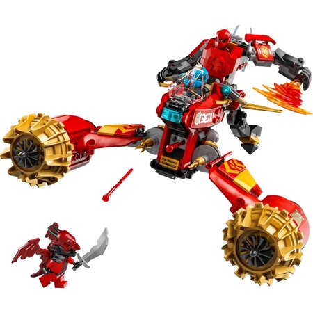 Vehiculul-robot zburator al lui Kai Ninjago, 7 ani+, 71830, Lego 677304