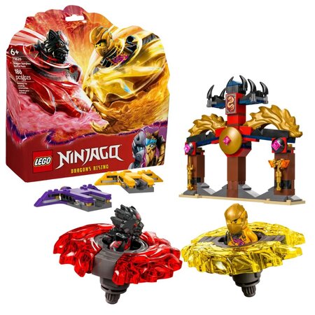 Pachet de lupta cu dragoni Spinjitzu Ninjago, 6 ani+ 71826, Lego 677369