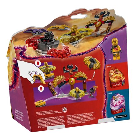 Pachet de lupta cu dragoni Spinjitzu Ninjago, 6 ani+ 71826