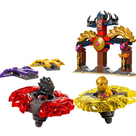 Pachet de lupta cu dragoni Spinjitzu Ninjago, 6 ani+ 71826, Lego 677370