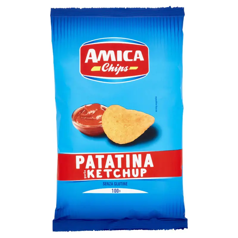 Chipsuri cu ketchup, 100 g, Amica