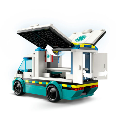 Ambulanta de urgenta City, 60451, + 5 ani, Lego 677469
