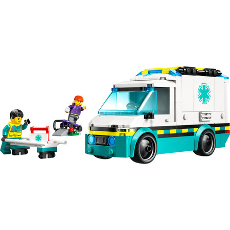 Ambulanta de urgenta City, 60451, + 5 ani, Lego 677466