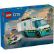 Ambulanta de urgenta City, 60451, + 5 ani, Lego 677465