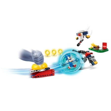 Infruntare la focul de tabara al lui Sonic, 7 ani+, 77001, Lego 677491