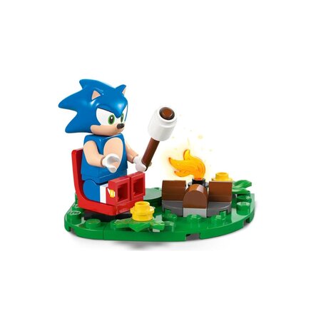 Infruntare la focul de tabara al lui Sonic, 7 ani+, 77001, Lego 677495