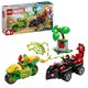 Spin si Electro intr-o urmarire cu dino-vehicule Marvel, 4 ani+, 11198, Lego 677557