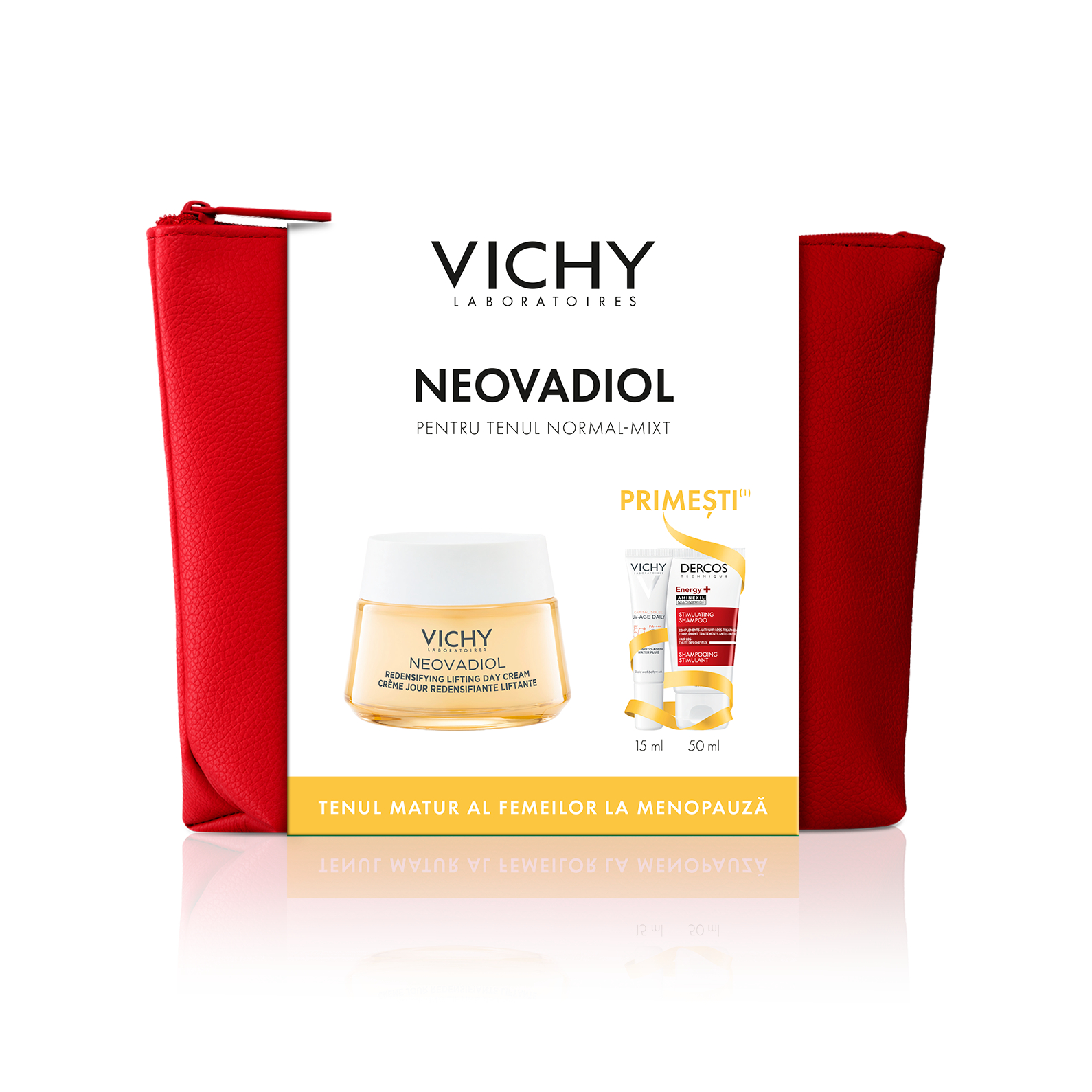 Trusa Neovadiol Menopause crema de zi cu efect de redensificare si reumplere, Vichy