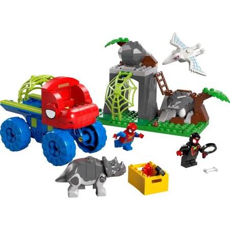 Echipa Spidey in misiune de salvare in Dino Crawler Marvel, 4 ani+, 11199, Lego 677569