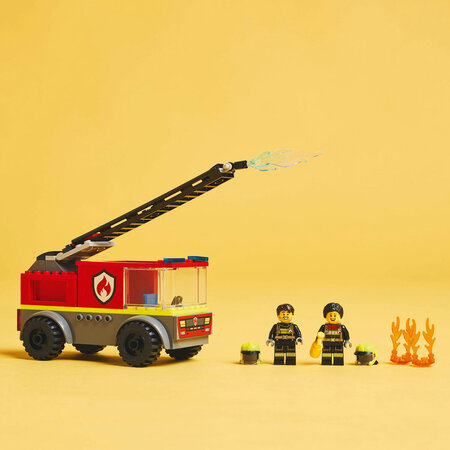 Autospeciala de pompieri cu scara, 60463, 4 ani+, Lego 677586