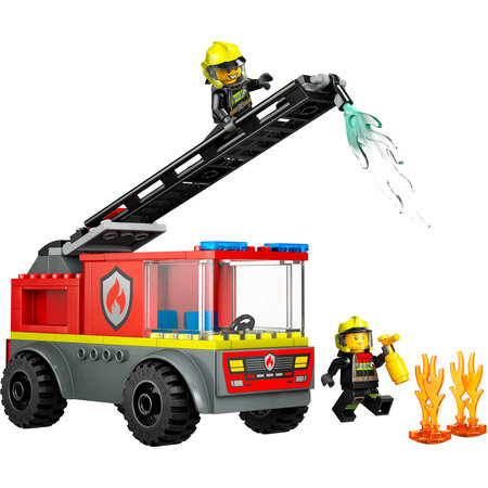 Autospeciala de pompieri cu scara, 60463, 4 ani+, Lego 677584