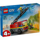 Autospeciala de pompieri cu scara, 60463, 4 ani+, Lego 677583