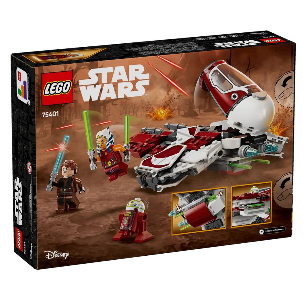 Nava Interceptor Jedi a lui Ahsoka Star Wars, 8 ani+, 75401, Lego