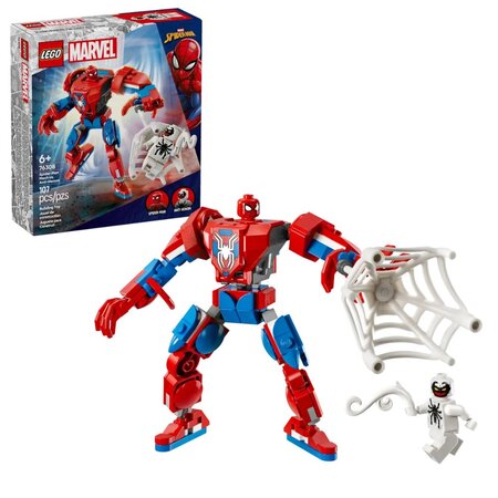 Robotul Omul Paianjen vs Anti-Venom Marvel, 6 ani+ 76308, Lego 677686