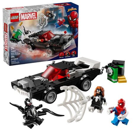 Omul Paianjen vs Masina fortoasa a lui Venom Marvel, 7 ani+, 76309, Lego 677716