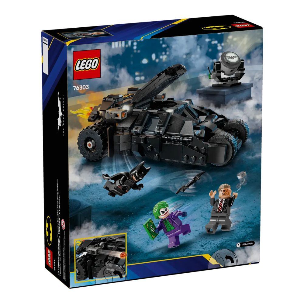 Batman Tumbler vs Two-Face si Joker DC, 8 ani+, 76303, Lego