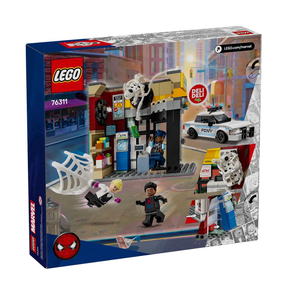 Spider-Verse Miles Morales vs Spot Marvel, 9 ani+, 76311, Lego