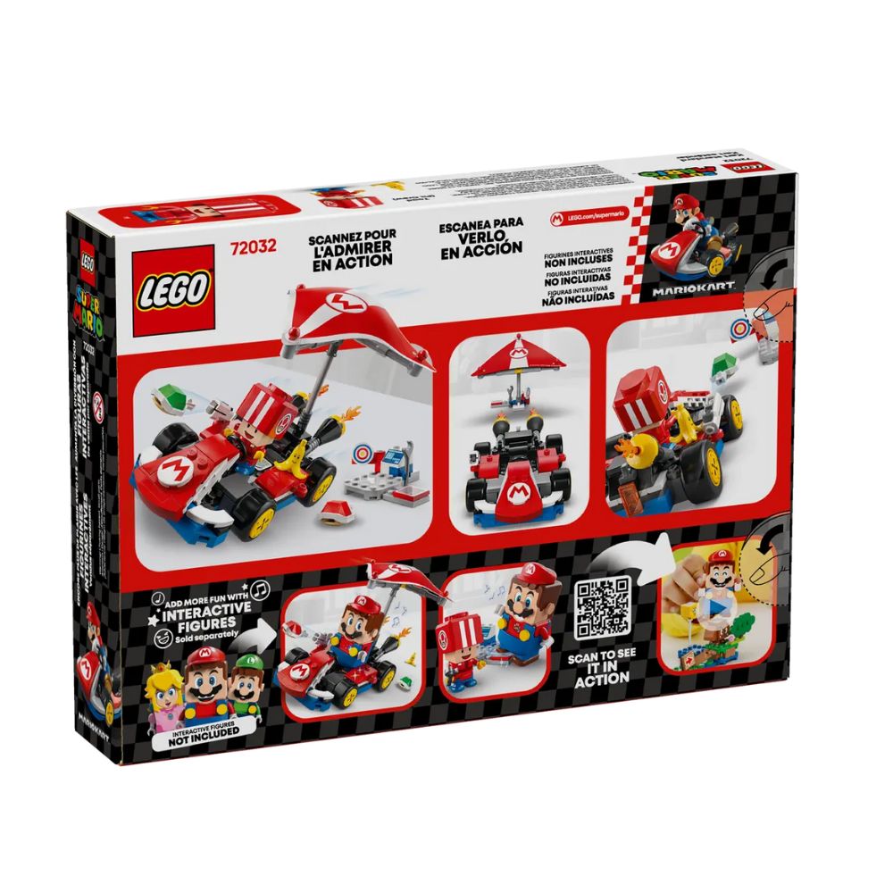 Mario Kart  Standard Kart Super Mario, 7 ani+, 72032, Lego