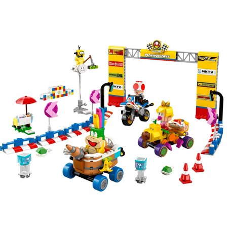 Mario Kart  Set Baby Peach si Grand Prix Super Mario, 8 ani+, 72036, Lego 677801